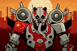 Turbine Panda Graphic