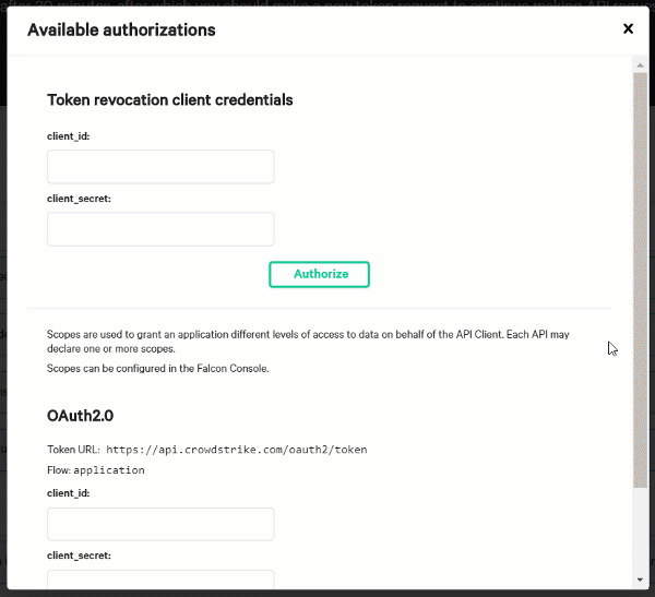 Where to find your API key, how to reset it and Scope of an API