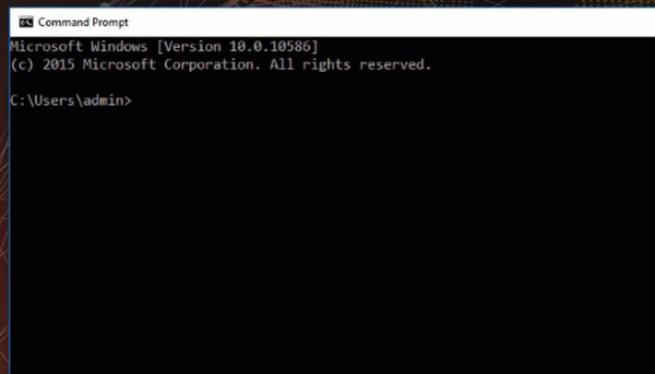 CMD prompt detection command
