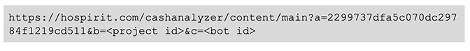 BokBot Proxy: Project ID/Bot ID values change code