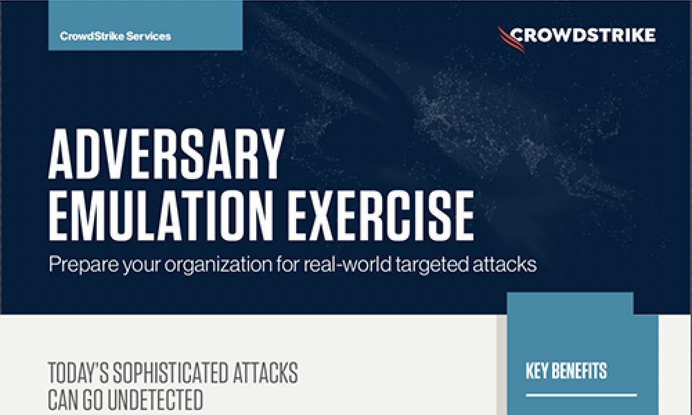 Adversary Emulation Data Sheet CrowdStrike