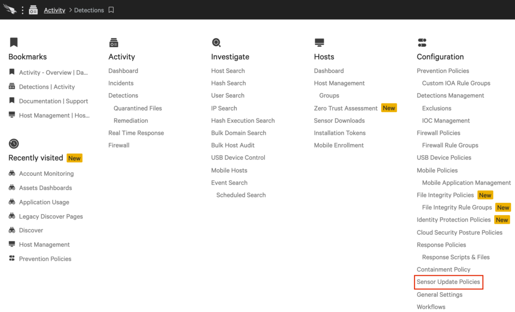 How to configure Manual Updates