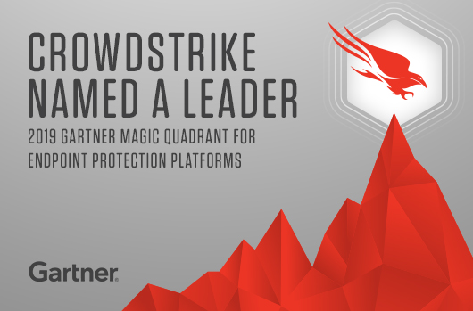 crowdstrike gartner mq for epp 2019 leader banner