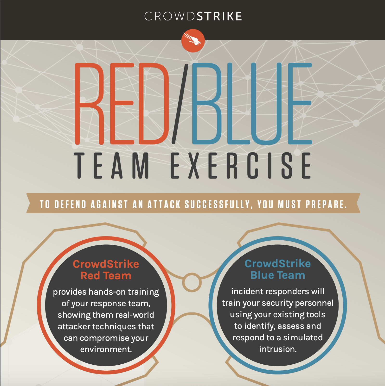 Løfte Spille computerspil undulate Red Team Blue Team Exercises | Infographic | CrowdStrike