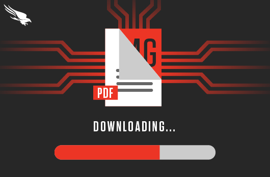 Graphic of PDF downloading