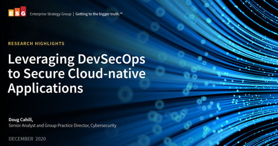 ESG Report: Leveraging DevSecOps to Secure Cloud-native Applications