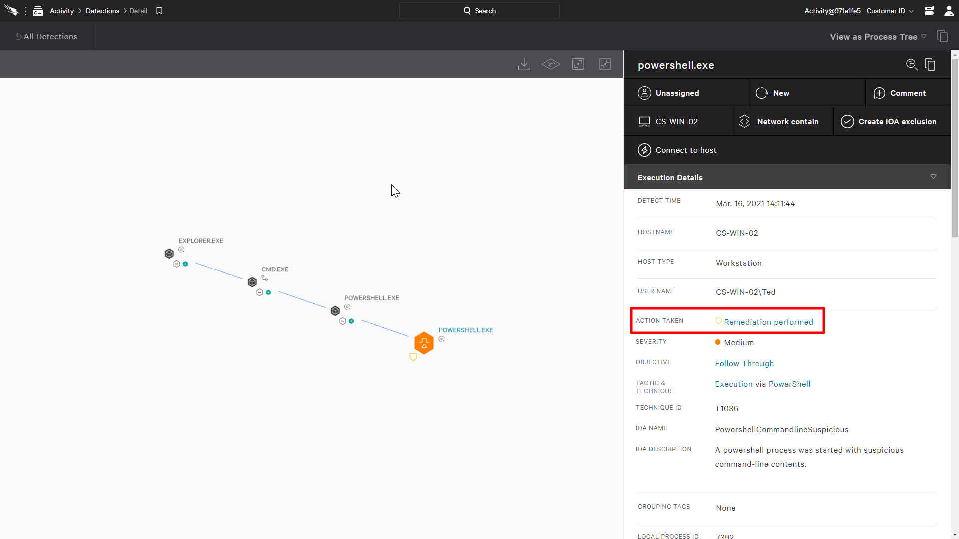 Automated Remediation Detection