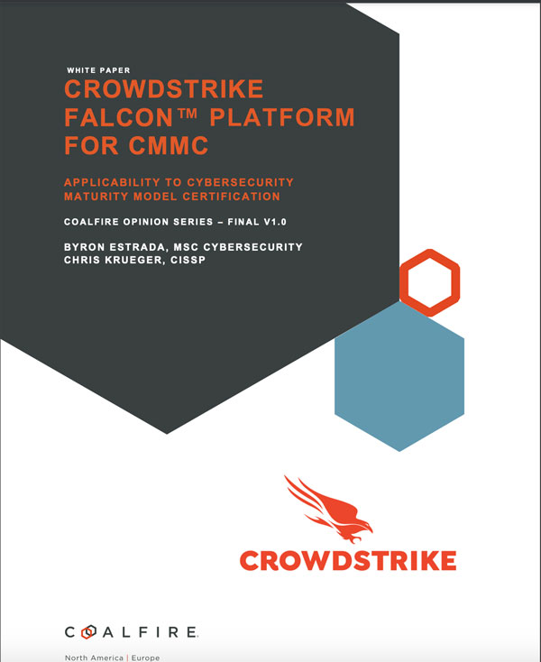 cover of the falcon platform cmmc white paper