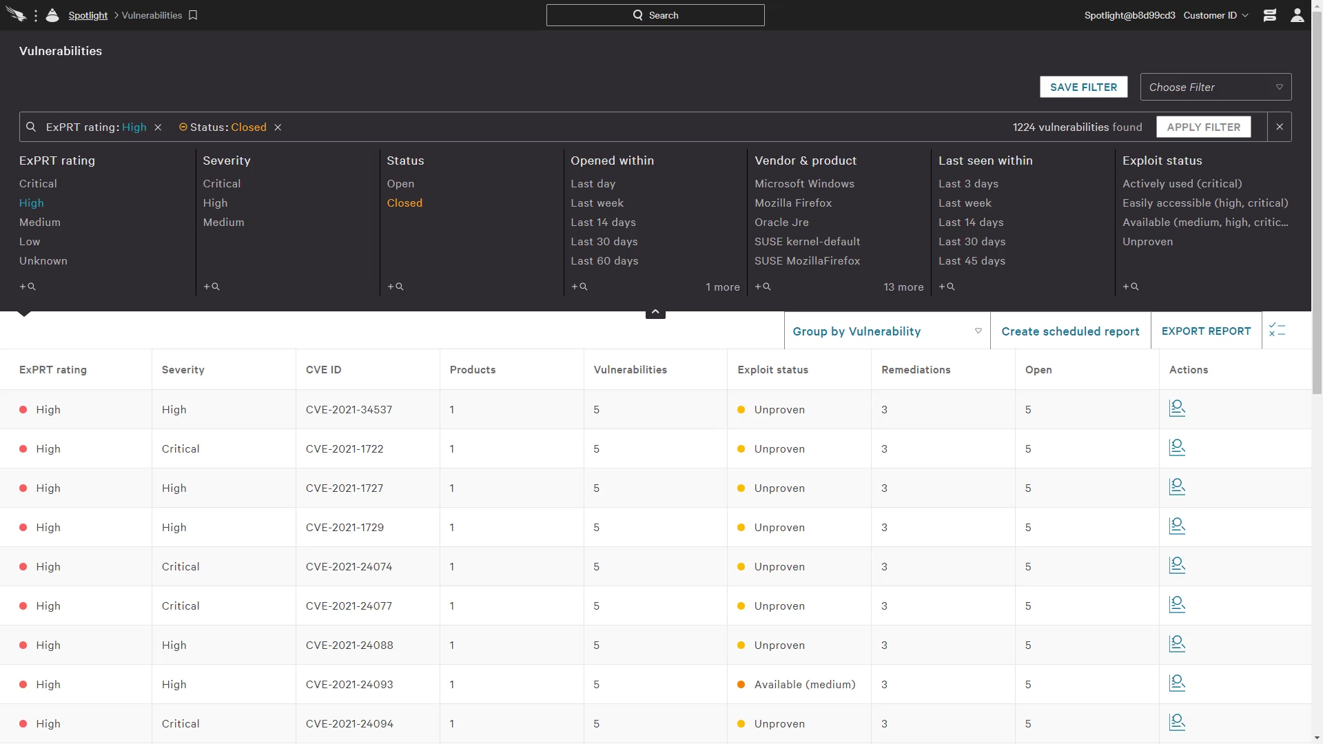 spotlight exprt ai vulnerabilities