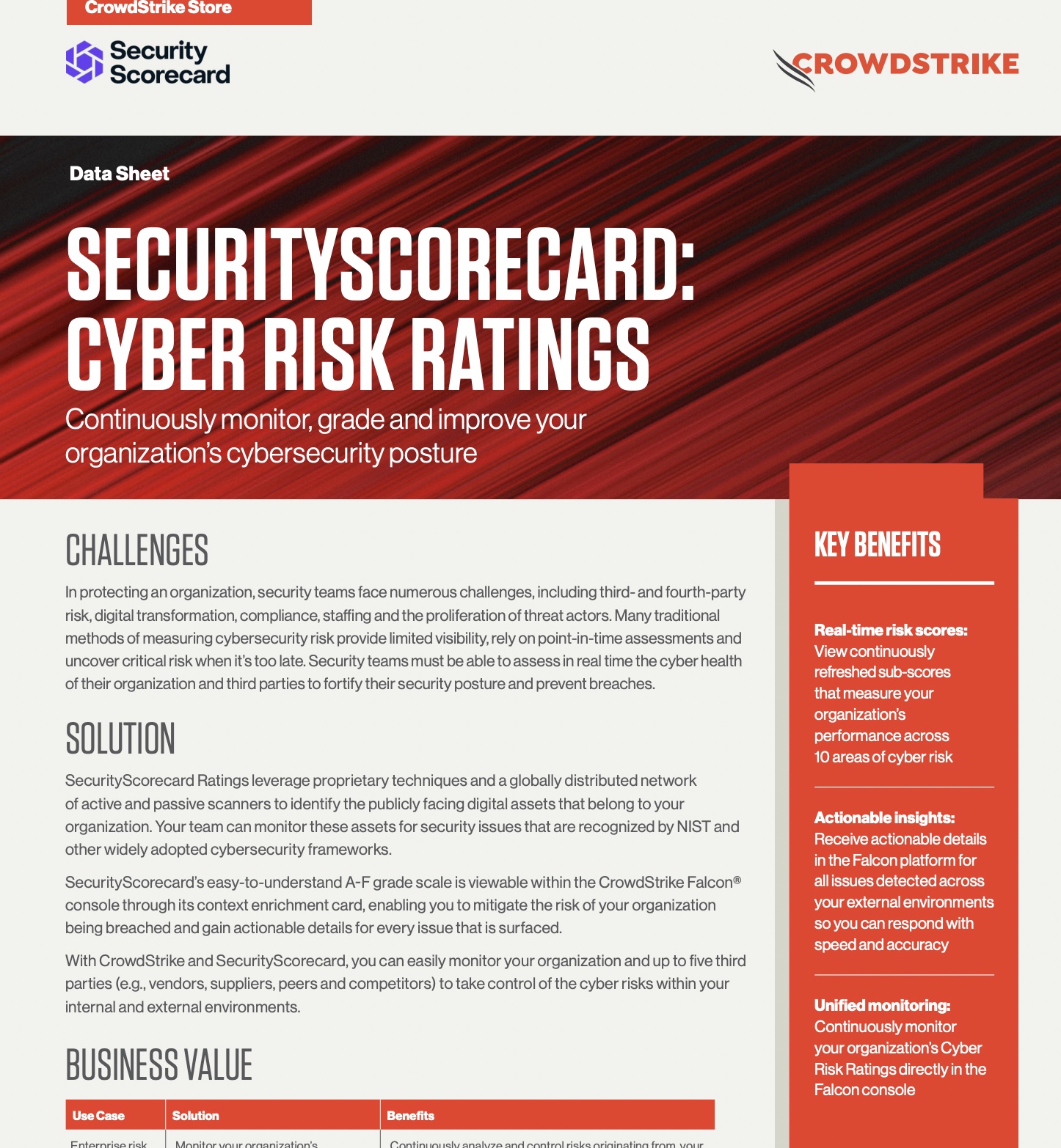 OneTrust & SecurityScorecard