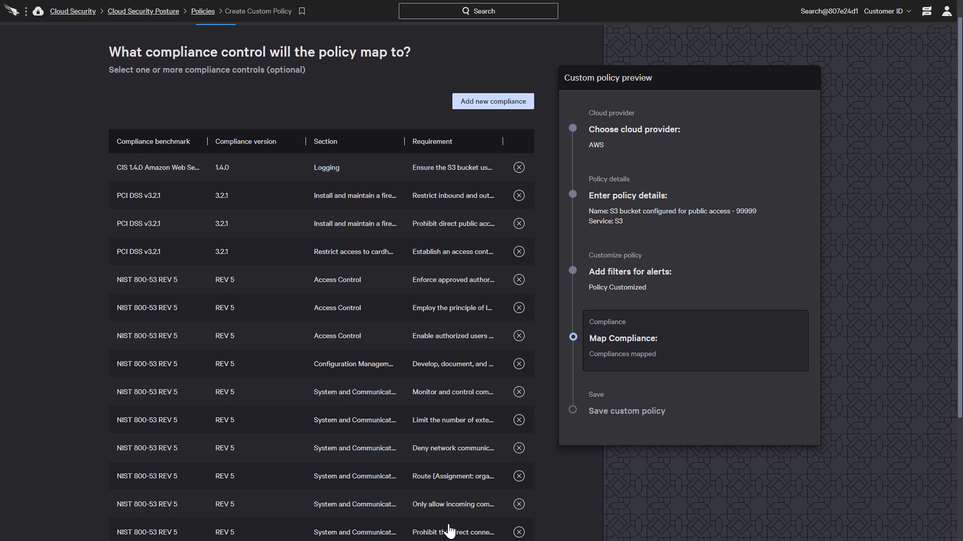 cspm clone compliance