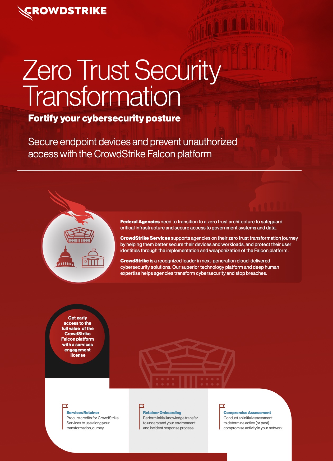 Zero Trust Security Transformation for Federal Agencies CrowdStrike