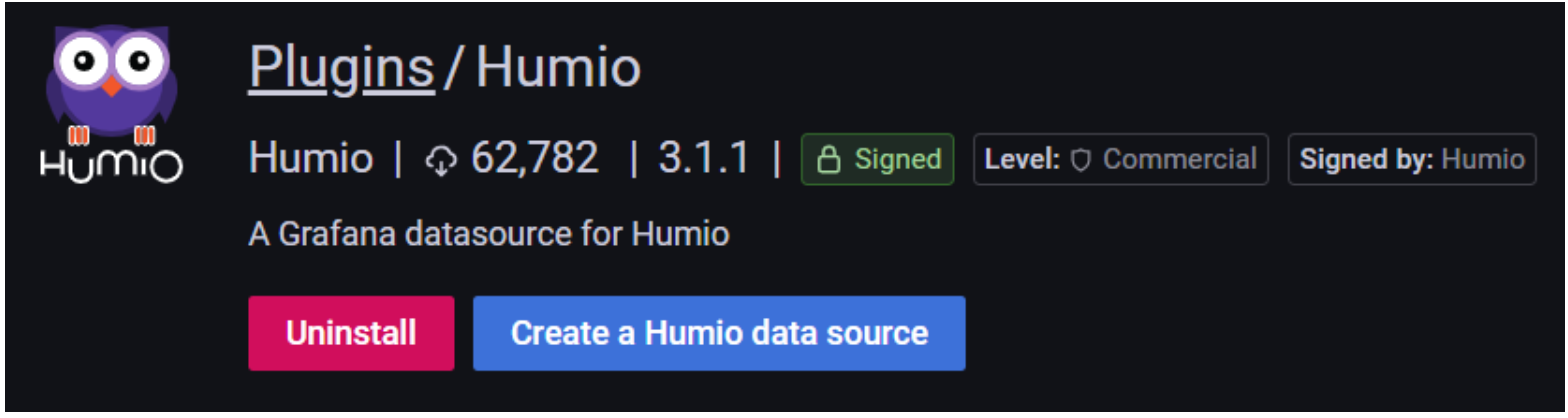 Humio plugin 2