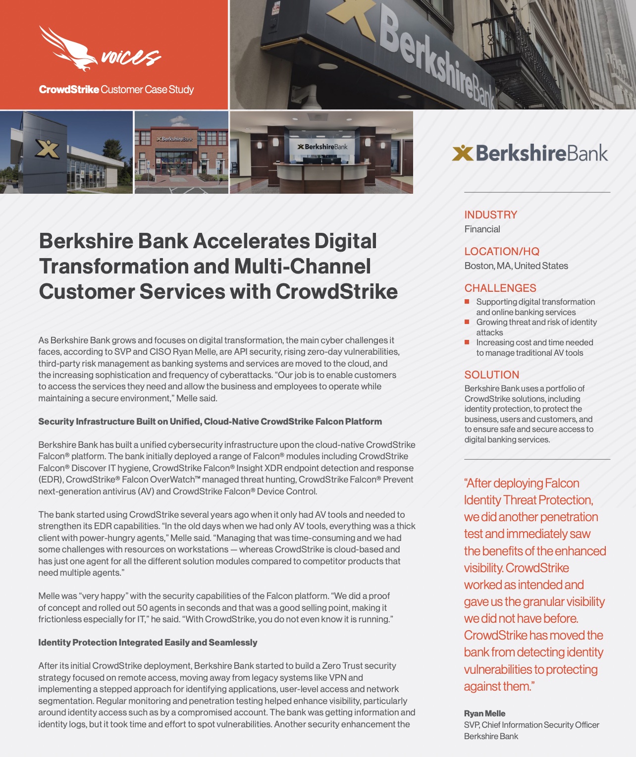 nederlaag De veer Berkshire Bank Case Study | CrowdStrike